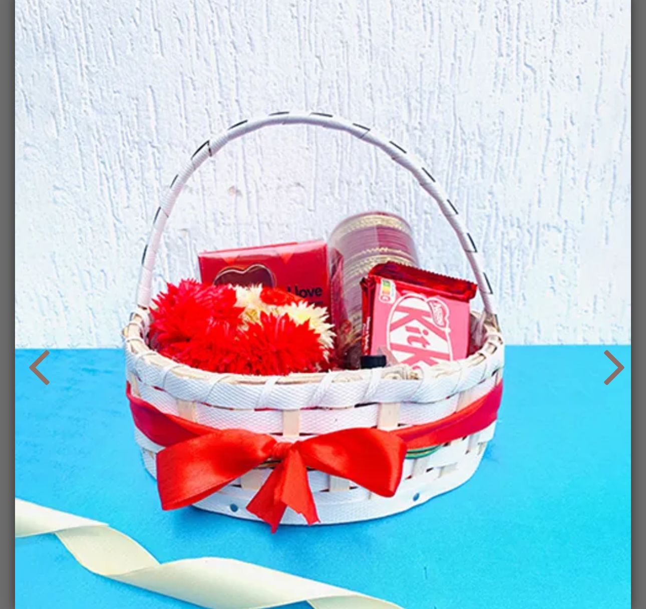 Love in Red Basket
